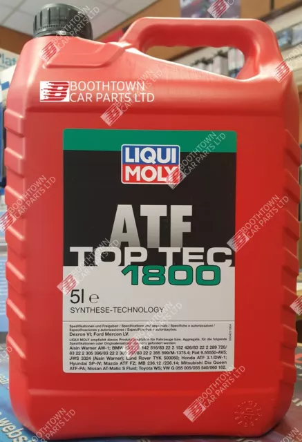 Liqui Moly Top Tec ATF 1800 Automatic Transmission Oil 5 L 20662 3687