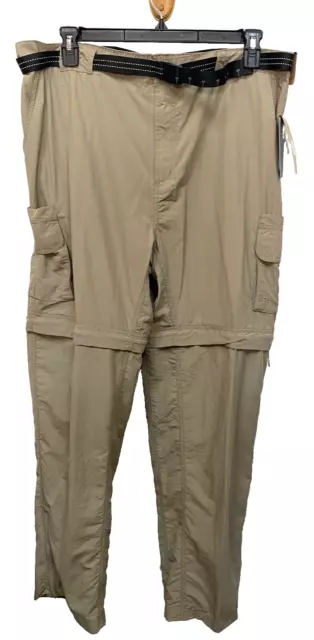 Pantalones para hombre Magellan Fish Gear talla 2x convertibles con cremallera carga NUEVOS