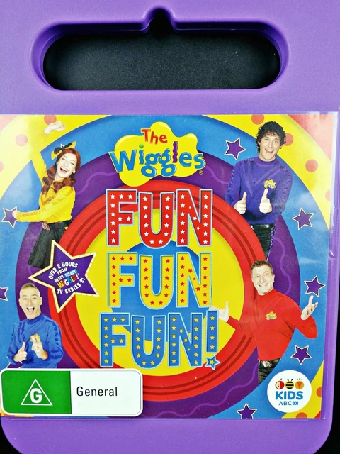 THE WIGGLES FUN Fun Fun! DVD Children's Songs & Dancing from Kids TV ...
