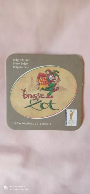 sous bock bière Brugse Zot