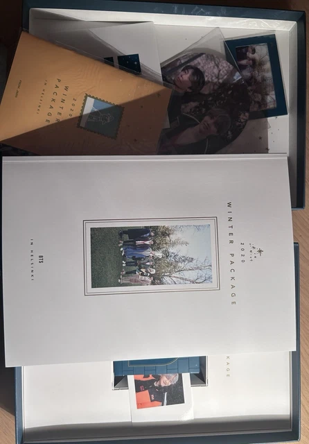 BTS WINTER PACKAGE 2020 in Helsinki DVD Photobook Set Featuring RM