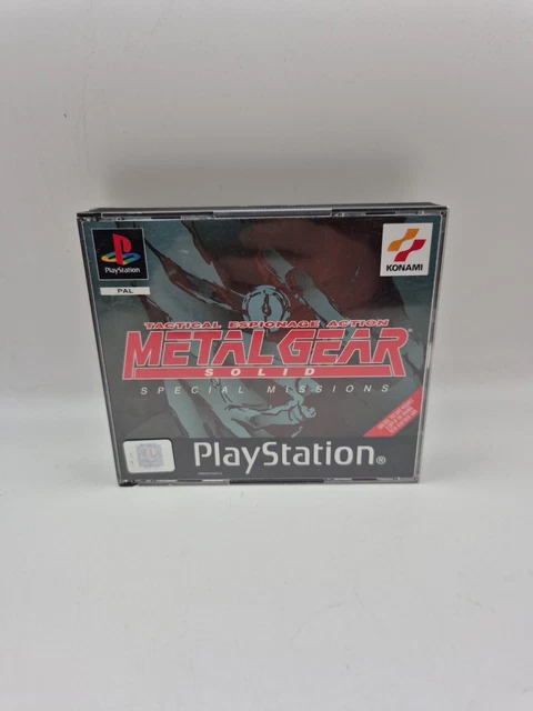 Metal Gear Solid : Missions Spéciales Sur PS1 – Complet, VF, Bon État