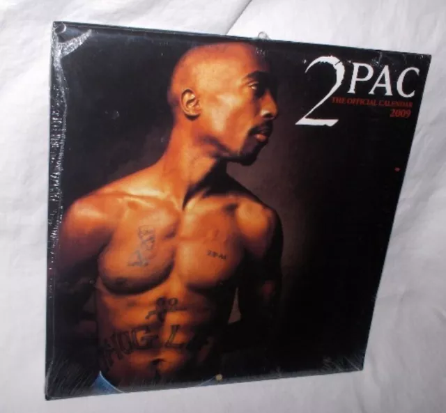 2 Pac TUPAC Kalender 2009  Musik Sänger 30x30cm,aufgeklappt 60x30cm-NeuOVPLizenz