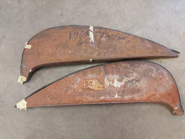 1964 1965 Ford Falcon Fender Skirts, Steel Foxcraft Fa 64 65 Falcon Pair 1964 1965 Ford Falcon Fender Skirts, Steel Foxcraft Fa 64 65 Falcon Pair