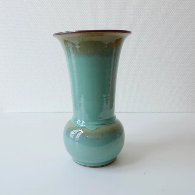 Jarre en céramique Gris/Vert/Multicolore Céramique/Céramique - Vendu