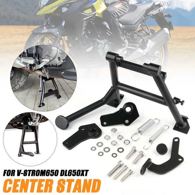 Béquille Centrale Acier Pour Honda CB500X PC64 (2019-2023) Et NX500 (2024-) – Noire, Facile à Monter, Sans Modification