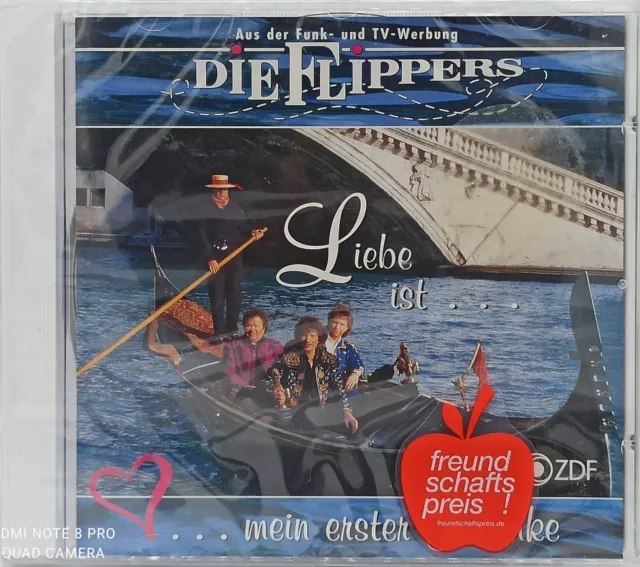 CD DIE FLIPPERS - LIEBE IST MEIN ERSTER GEDANKE  neuf sous blister