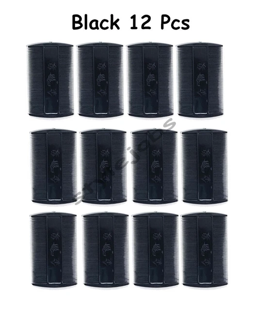 12 PCS Wholesale Bulk Lice Nit Comb PEINE LENDRERA PARA PIOJOS Y LIENDRES