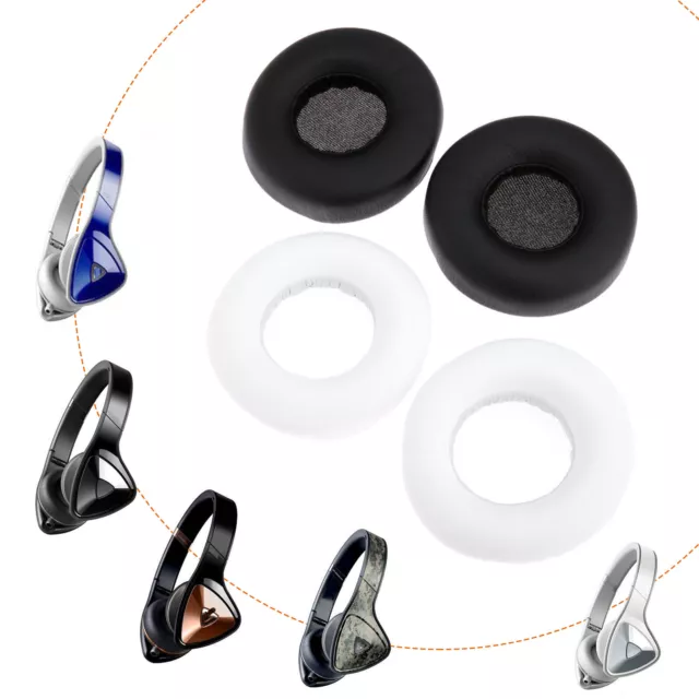 1 Pair Headphones Replacement Foam Ear Pads for Monster DNA 1.0 On-Ear Headset