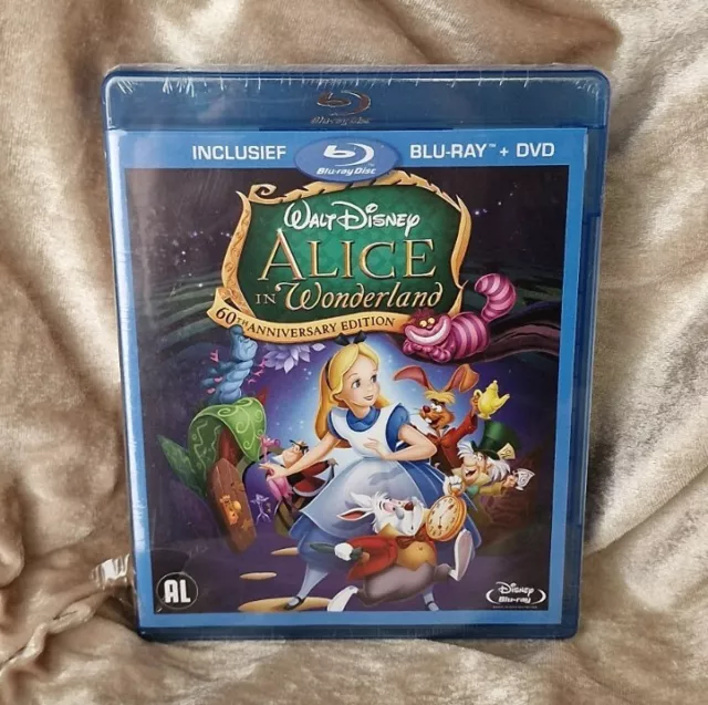 Walt Disney's - Alice in Wonderland  ( Blu-ray + DVD ) Englisch / Niederländisch