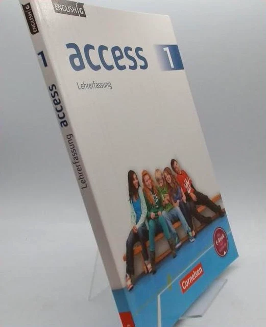 ACCESS 1. LEHRERFASSUNG Schülerbuch, mit Lösungen. Cornelsen. EUR 18,00