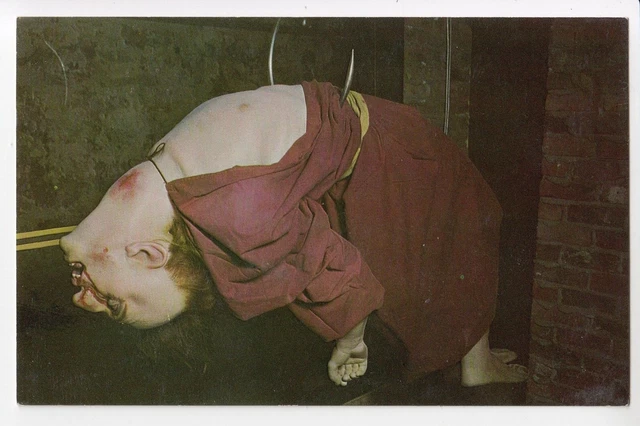 Algerian Hook Torture Ville Marie Wax Museum MONTREAL Quebec Canada 1964-67
