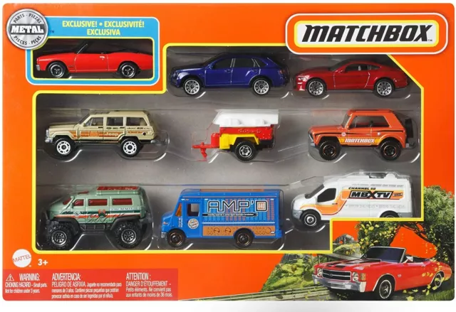 MATCHBOX X7111 GIFT Pack Toy Cars Set 1 Exclusive May Vary 9 Pack 15.99 PicClick UK