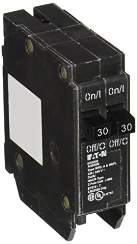 Eaton Corporation Br3030 Single Pole Tandem Circuit Breaker 120V 2-30-Amp