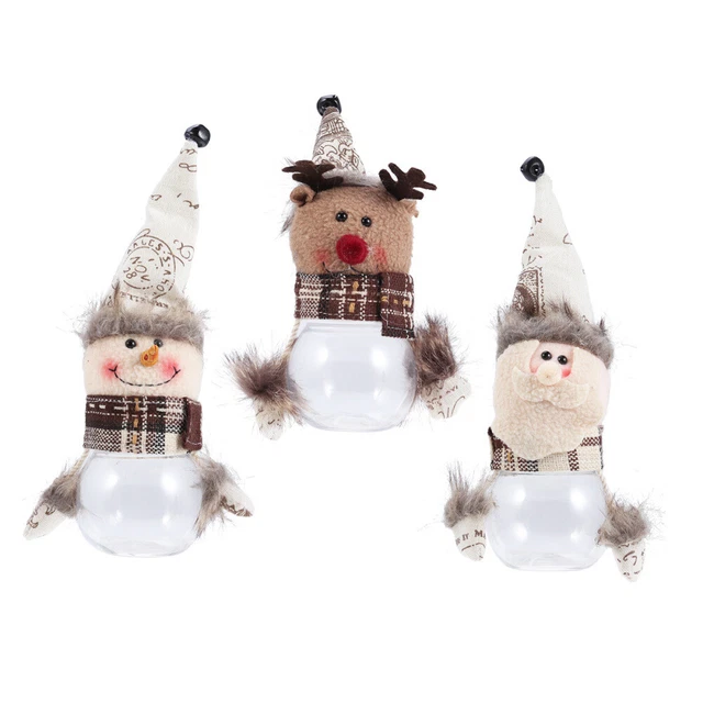 3 Pcs Enfant Jouet Peluche D'halloween Sac De Cadeaux Vacances
