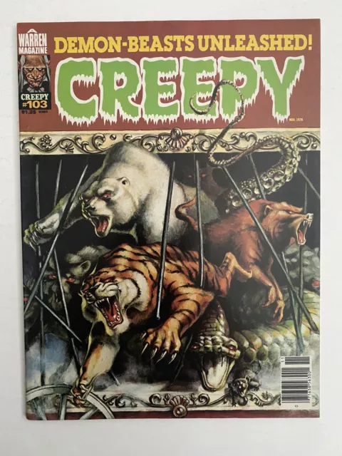 Creepy Magazine #103 - Demon-Beasts Unleashed! (Warren, 1978)