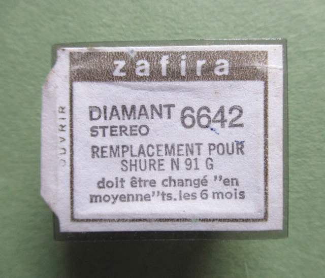 Diamant de rechange pour shure n91g à 29,00 € (Shure
