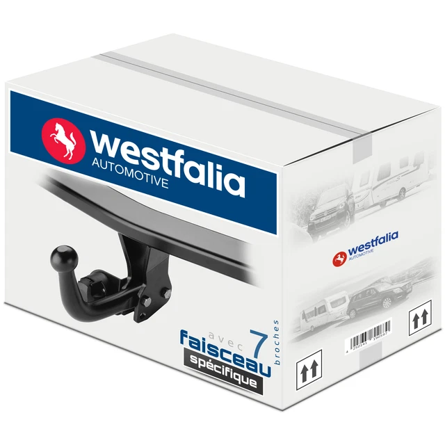 Attelage Rigide Fixe Pour Citroën Berlingo L1 (04.2008-2018) + Faisceau 7 Broches | Homologué | Charge 1200kg