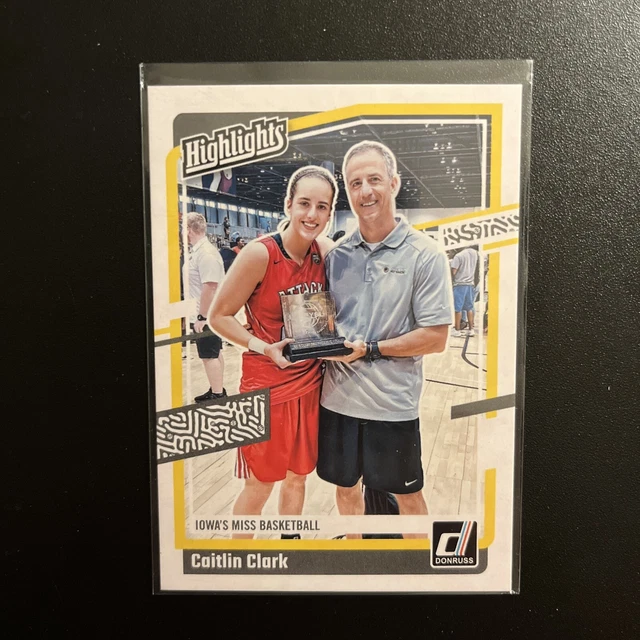 2024 PANINI CAITLIN Clark Collection Iowa Highlights H4 Miss Basketball