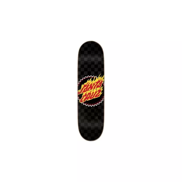 Santa Cruz Flame Dot Check 7-ply Birch 8.5 X 32.2