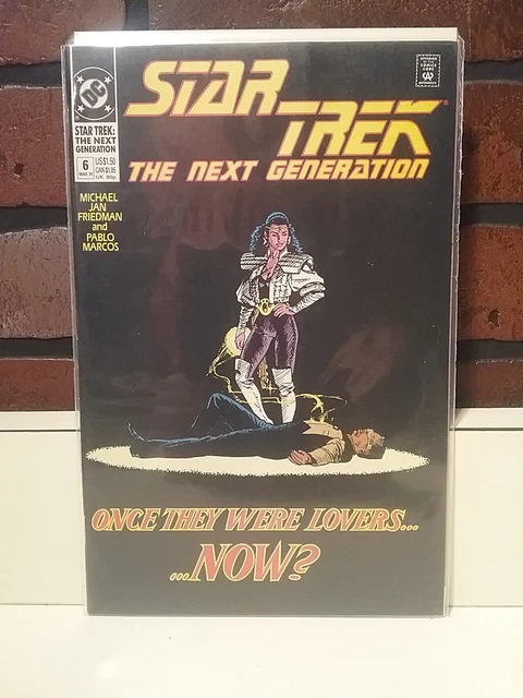 DC Comics Star Trek The Next Generation March 90 #6 Once They Were Lovers