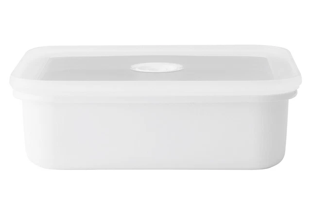 Honey Ware HAUSRAT Vakuum Emaille Frischhaltedose, L