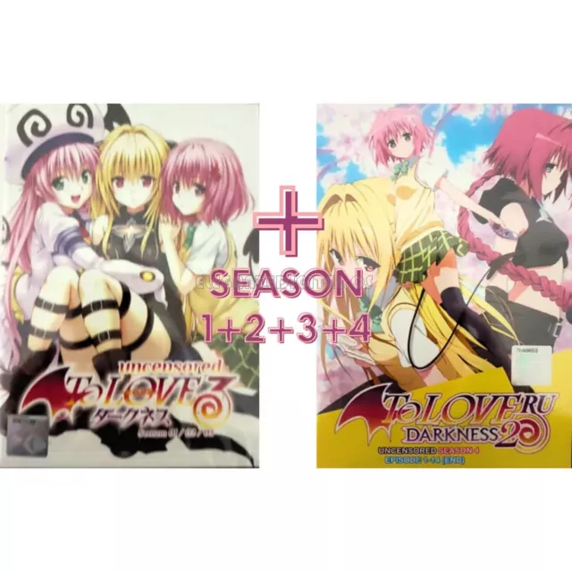 TO LOVE-RU (SEASON 1-4: VOL.1 - 64) ~ All Region ~ English Audio Ver ~  Anime DVD $75.24 - PicClick AU