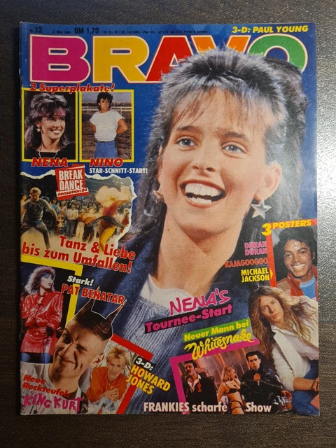 BRAVO 12/1984 Heft Komplett - Nena, Michael Jackson, Nino de Angelo, Queen- Top!