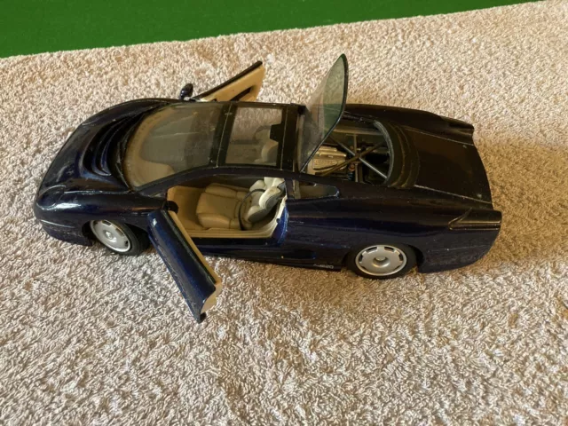 Maisto 1992 Jaguar XJ220 Auto - Maßstab 1:18 - blau