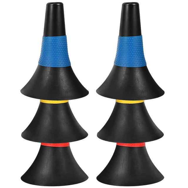 6 pezzi coni allenamento calcio, coni calcio multifunzione,
