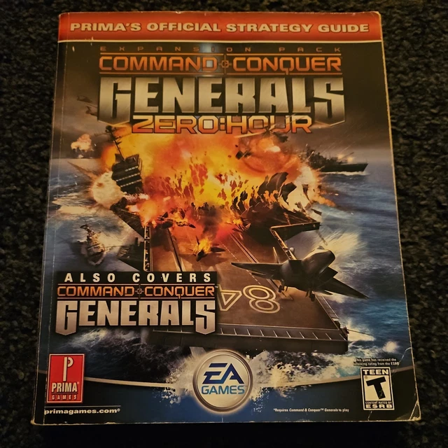 COMMAND & CONQUER GENERALS: ZERO HOUR (PRIMA'S OFFICIAL By Steve ...