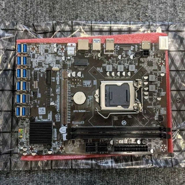 マザーボード マイニング専用 BTC B250C PCI-E(USB)12ポート マイニング用マザーボード「BTC B250C」の購入を検討する