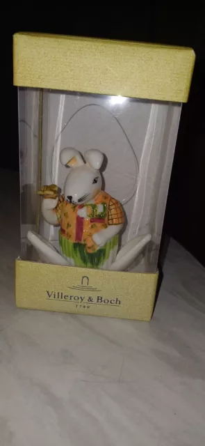 Porzellan Hase von  Villeroy & Boch kleiner Spring Rabbits Osterhase in OVP