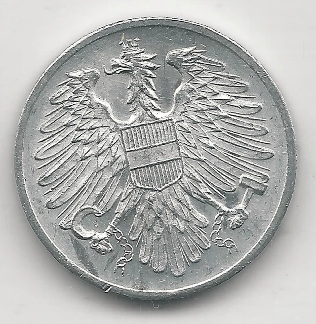 Austria  1957  2 Groschen  Brilliant Uncirculated 2