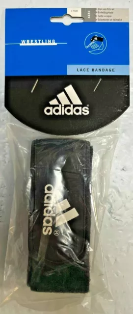 adidas Wrestling Lace Bandage Guard Black 1 Pair