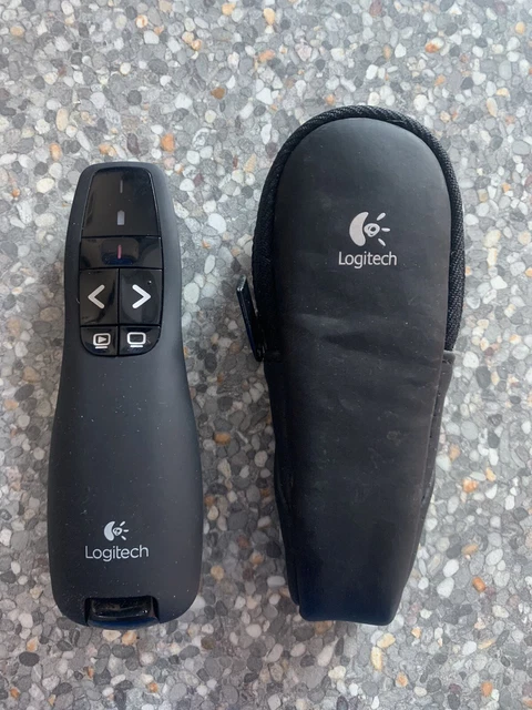 LOGITECH R400 WIRELESS Presenter Presentation Remote R-R0004 P/N: 810 ...