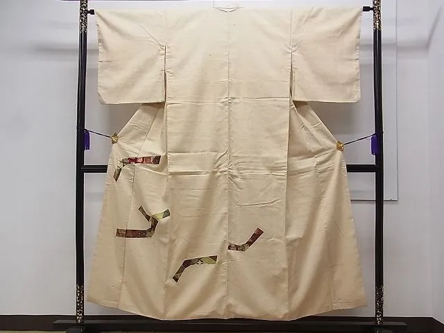 Iro Tomesode Montsuki Kimono   Visiting Kimono, Tsumugi Fabric, Kiritama, Auspic