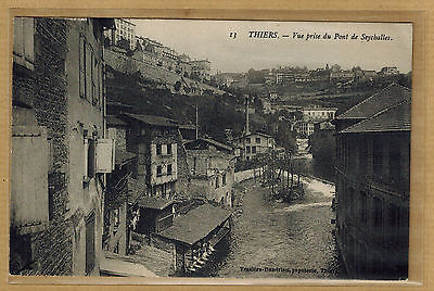 CPA thiers Auvergne-vue prise du pont de seychalles rp0241