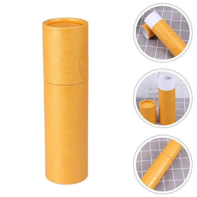 5 piezas cilindro tubo de tracción rollo de póster tubos de envío tubo de almacenamiento