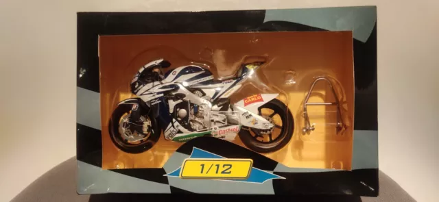 MOTO GP ALTAYA 1/12 HONDA RC212V Toni ELIAS 2007 N°24 avec boîte