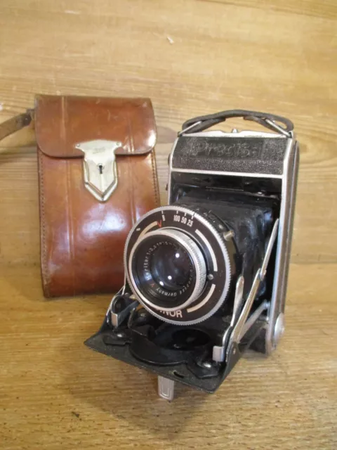 Analog Kamera Klappkamera Vintage Beier Precisa 4,5x6 / 6x6 E. Ludwig Meritar