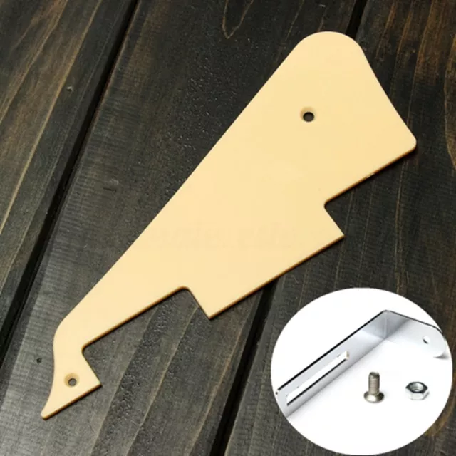 1PC Cream LP Guitar Pickguard Scratch Plate Panel Bracket For Epiphone Les Paul