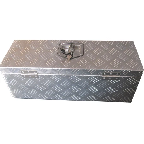 ALUMINIUM CHEQUER PLATE Tool Box for Trucks, Trailers & Caravans