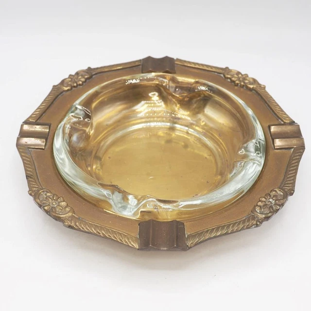 Cendrier Coupe-vent En Bois Avec Couvercle - Lot De 2, Anti-odeurs, Idéal Intérieur Bureau Bar Salon Fêtes