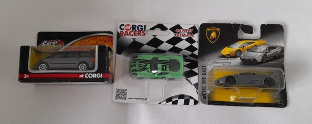 Corgi Wheelz, Racers/ Rastar Lamborghini Small Metal Die-Cast Car Bundle x 3