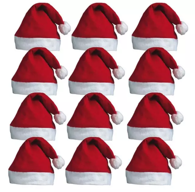 Bulk Buy Christmas Santa Hats Fancy Dress Xmas Party Santa Claus Wholesale Job