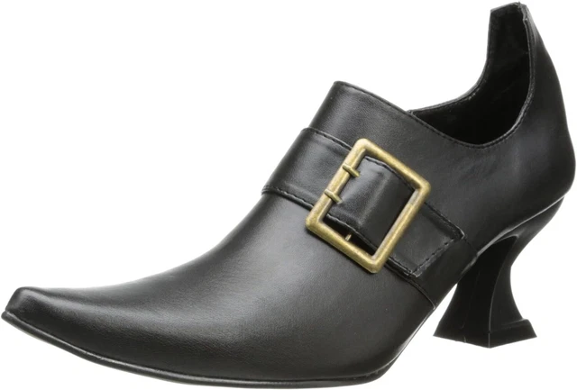 Ellie Shoes Women's 301-Hazel Witch Shoe 9, Black Polyurethane