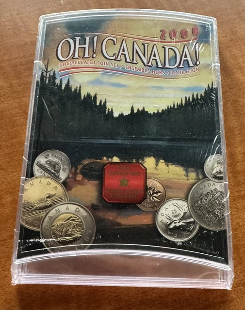 1998 'OH CANADA!' Uncirculated Fractional Coin Set $35.00