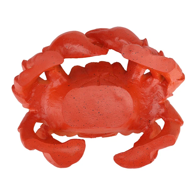 (16*14,5*6 cm granchio 1506) Squisita scultura decorazione casa bella lavorazione