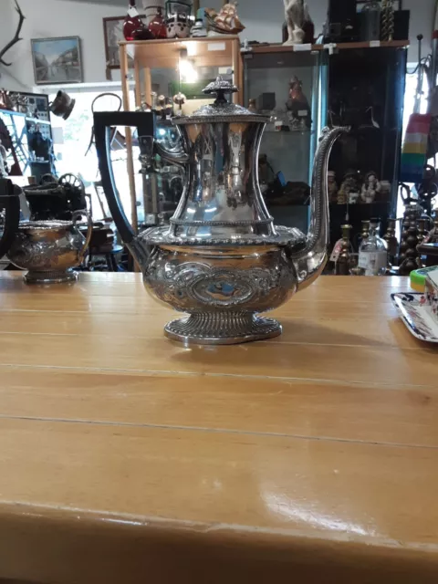 Vintage Silver Plated Coffee pot Water jug
